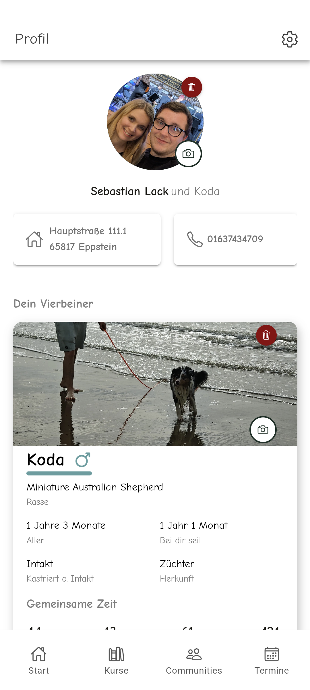 Herzenshunde App - Additional Features