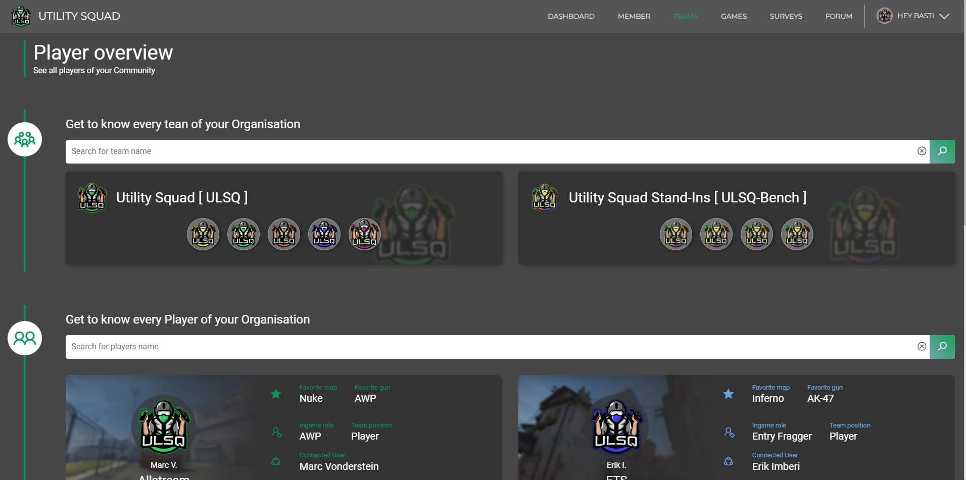 ULSQ - Member Overview